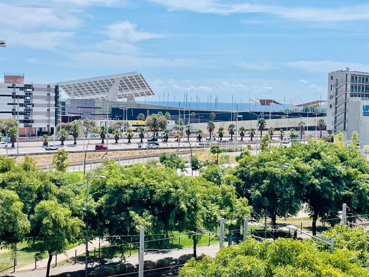 Forum De Barcelona Sea View Apartment With Garage Parking Sant Adria de Besos Bagian luar foto