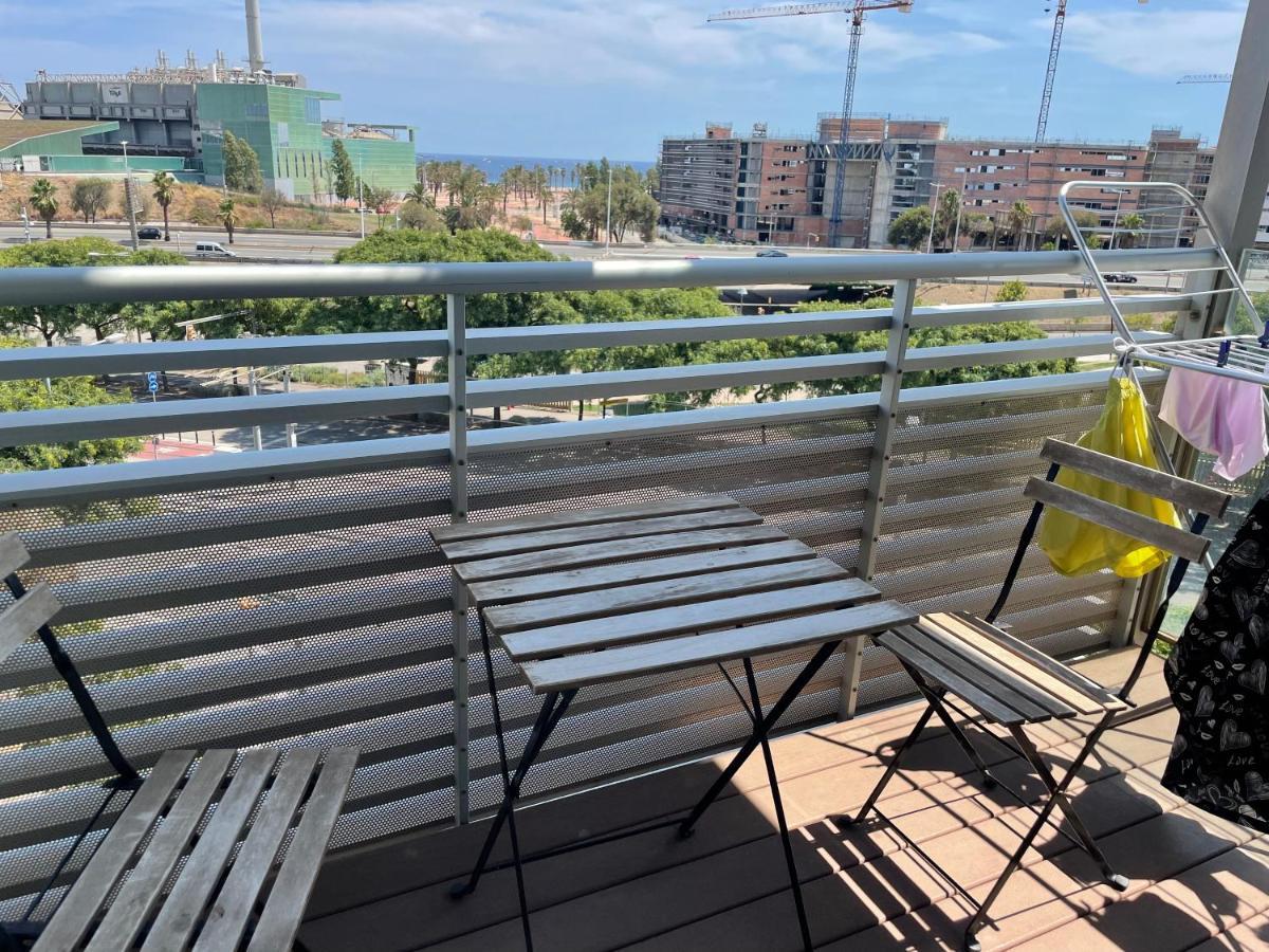 Forum De Barcelona Sea View Apartment With Garage Parking Sant Adria de Besos Bagian luar foto