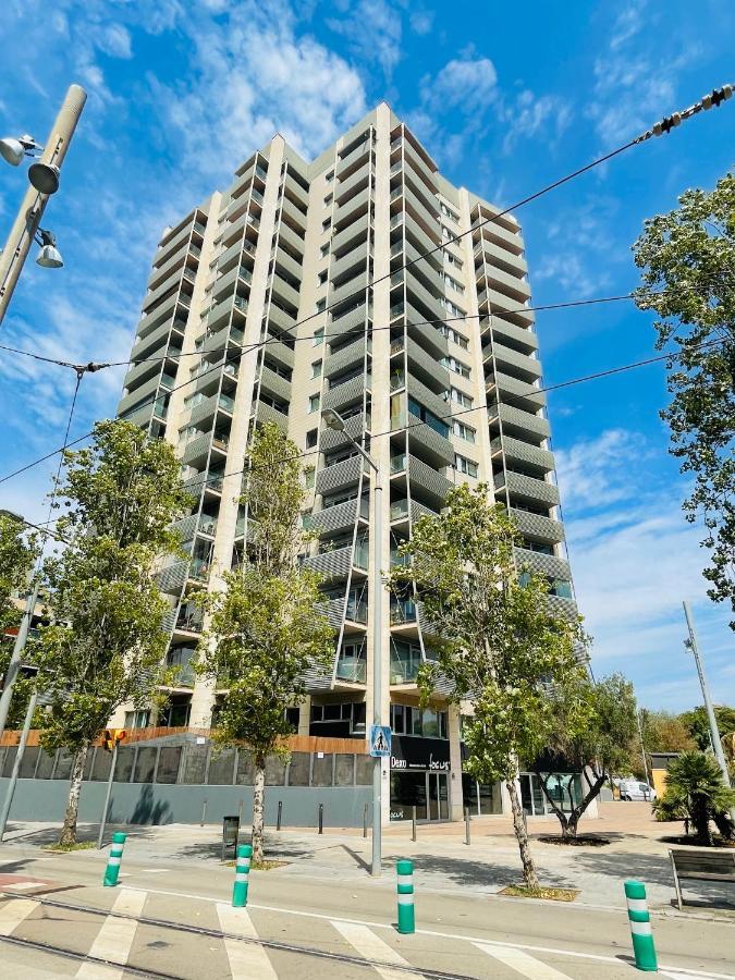 Forum De Barcelona Sea View Apartment With Garage Parking Sant Adria de Besos Bagian luar foto